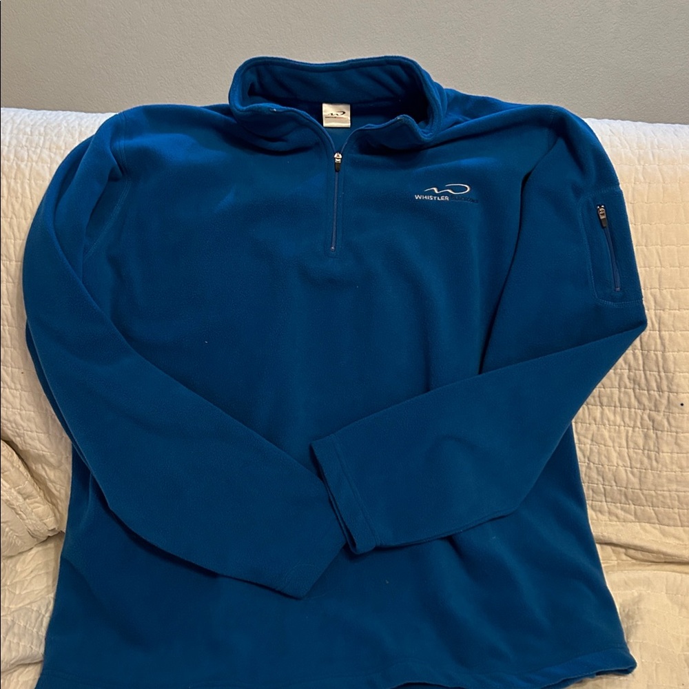 Whisker Blackcomb men’s blue fleece